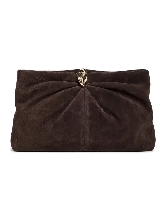 Corrine Gathered Multi Ring Clutch