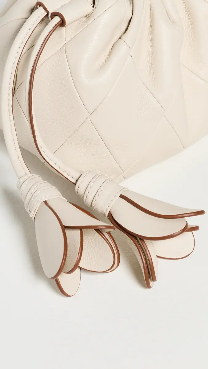 Zimmermann Cloud 91 Small Leather Clutch Milk One Size | Thumbnail 5 Zimmermann Cloud 91 Small Leather Clutch Milk One Size | Thumbnail 5