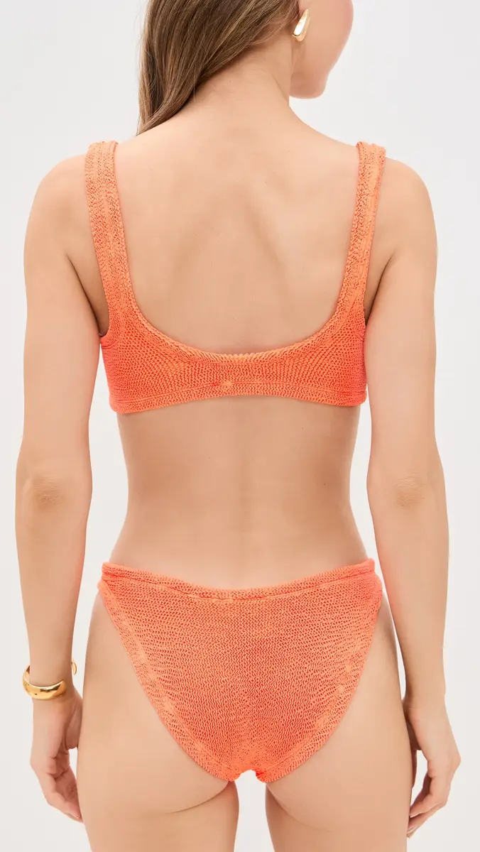 Hunza G Xandra Bikini Set Orange One Size | Thumbnail 3 Hunza G Xandra Bikini Set Orange One Size | Thumbnail 3