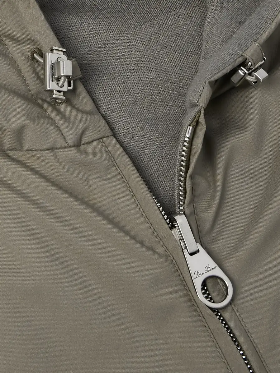 Loro Piana Reversible Storm System® Windmate® Shell and Cashmere Hooded Bomber Jacket | Thumbnail 4 Loro Piana Reversible Storm System® Windmate® Shell and Cashmere Hooded Bomber Jacket | Thumbnail 4
