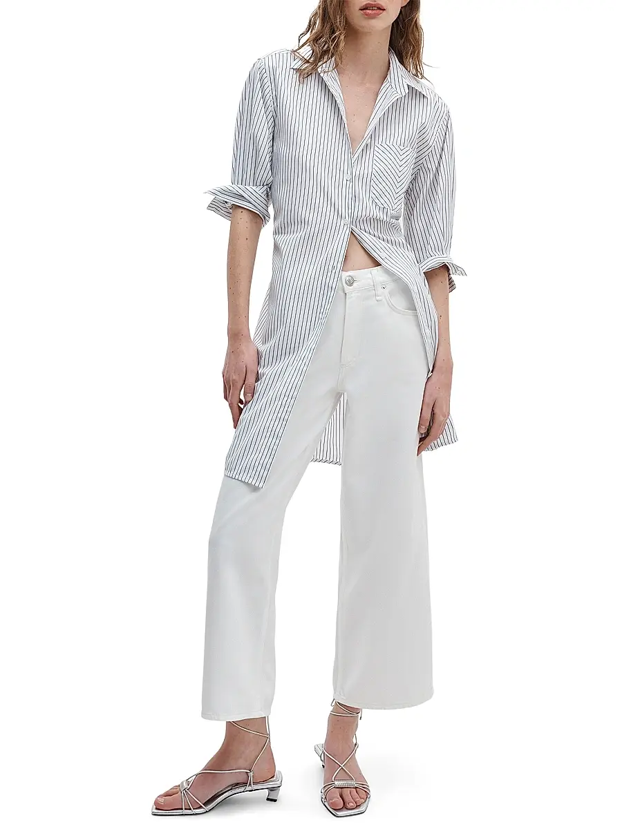 rag & bone Women's Andi Featherweight Wide-Leg Ankle Jeans | Thumbnail 2 rag & bone Women's Andi Featherweight Wide-Leg Ankle Jeans | Thumbnail 2