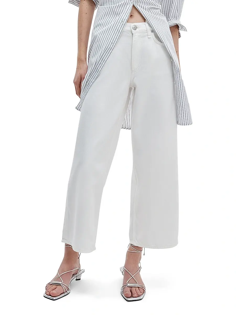 rag & bone Women's Andi Featherweight Wide-Leg Ankle Jeans | Thumbnail 3 rag & bone Women's Andi Featherweight Wide-Leg Ankle Jeans | Thumbnail 3