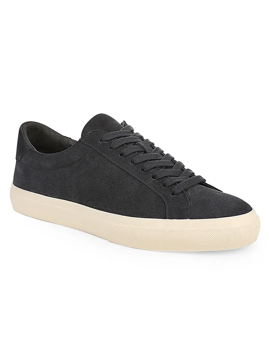 Vince Men's Suede Low-Top Sneakers | Thumbnail 2 Vince Men's Suede Low-Top Sneakers | Thumbnail 2