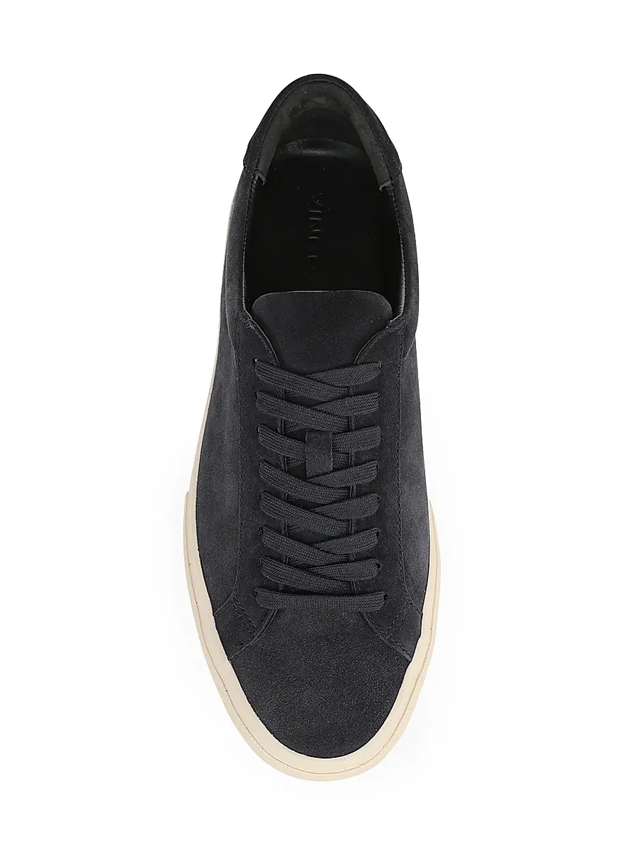 Vince Men's Suede Low-Top Sneakers | Thumbnail 5 Vince Men's Suede Low-Top Sneakers | Thumbnail 5