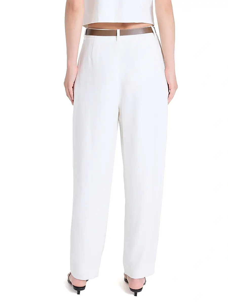 TWP Women's Mila Relaxed Linen Trousers | Thumbnail 4 TWP Women's Mila Relaxed Linen Trousers | Thumbnail 4