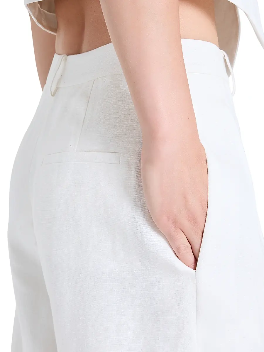 TWP Women's Mila Relaxed Linen Trousers | Thumbnail 5 TWP Women's Mila Relaxed Linen Trousers | Thumbnail 5