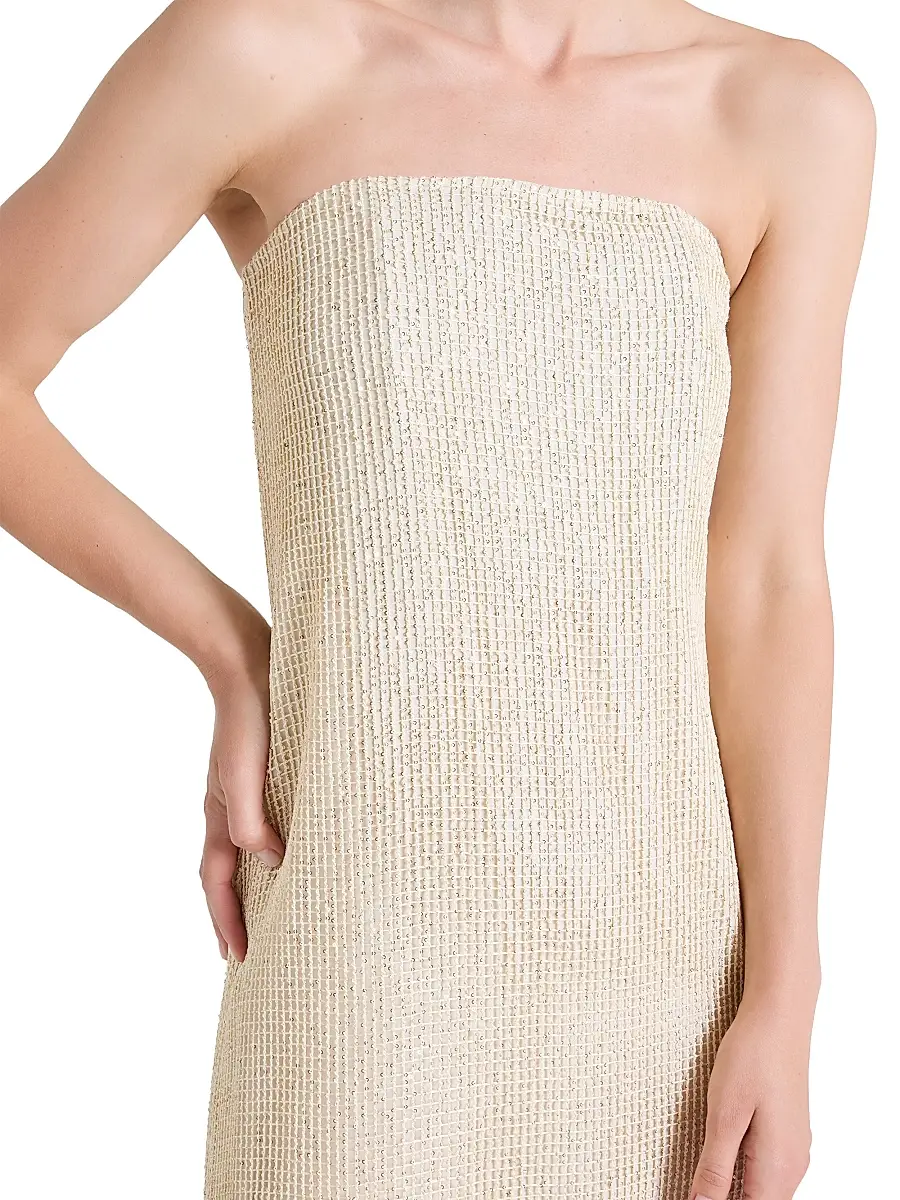 TWP Women's Carolyns Sequin Strapless Gown | Thumbnail 6 TWP Women's Carolyns Sequin Strapless Gown | Thumbnail 6