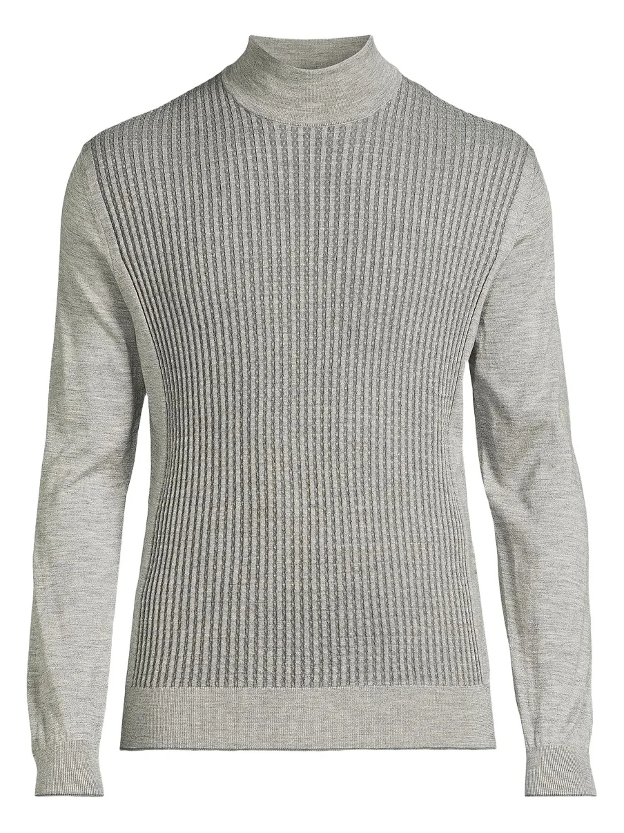 Men's Mock Turtleneck Sweater Men's Mock Turtleneck Sweater