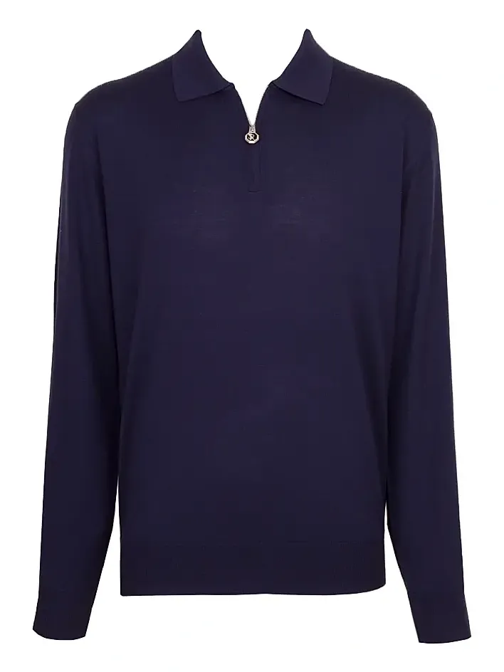 Men's Wool Polo Sweater Men's Wool Polo Sweater