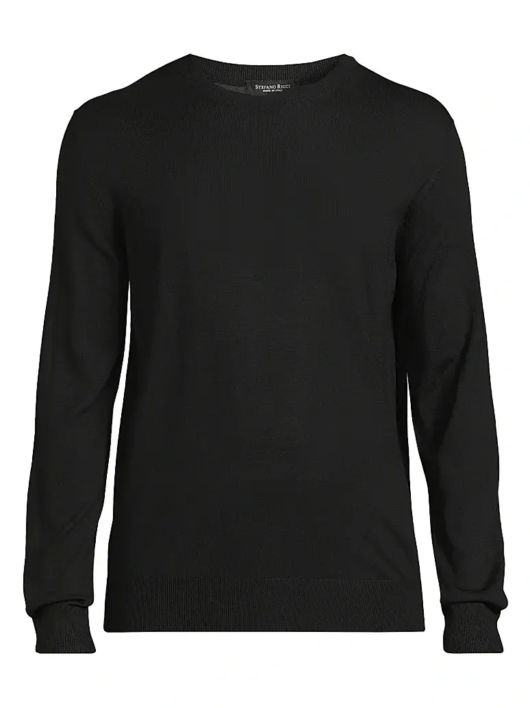 Men's Ribbed Wool Sweater