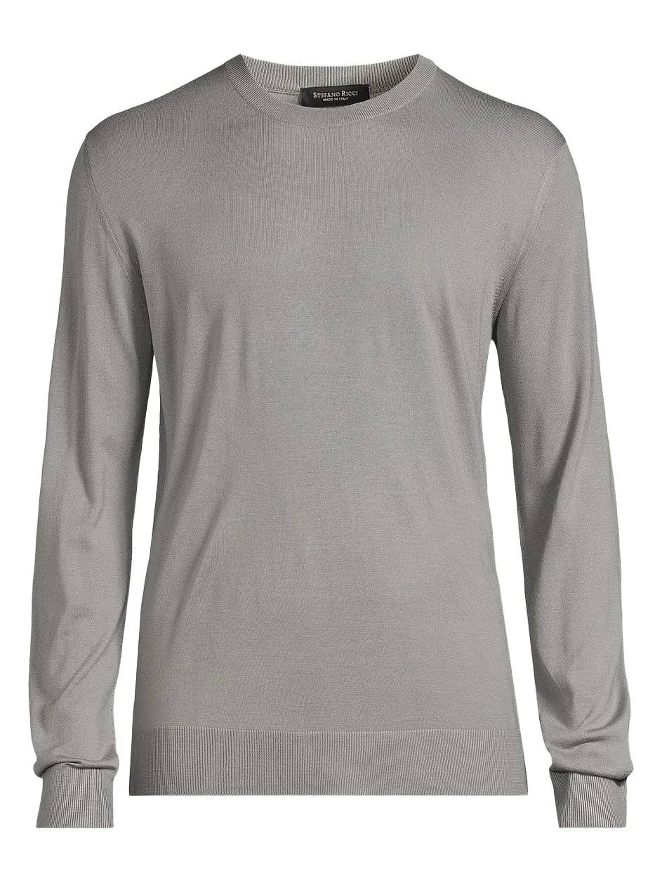 Men's Ribbed Wool Sweater