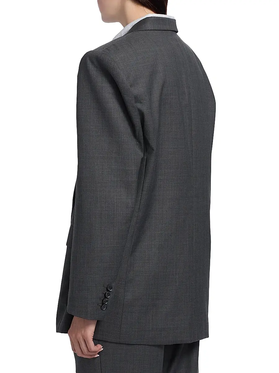 Ronny Kobo Women's 1988 Double-Breasted Wool-Blend Blazer | Thumbnail 5 Ronny Kobo Women's 1988 Double-Breasted Wool-Blend Blazer | Thumbnail 5