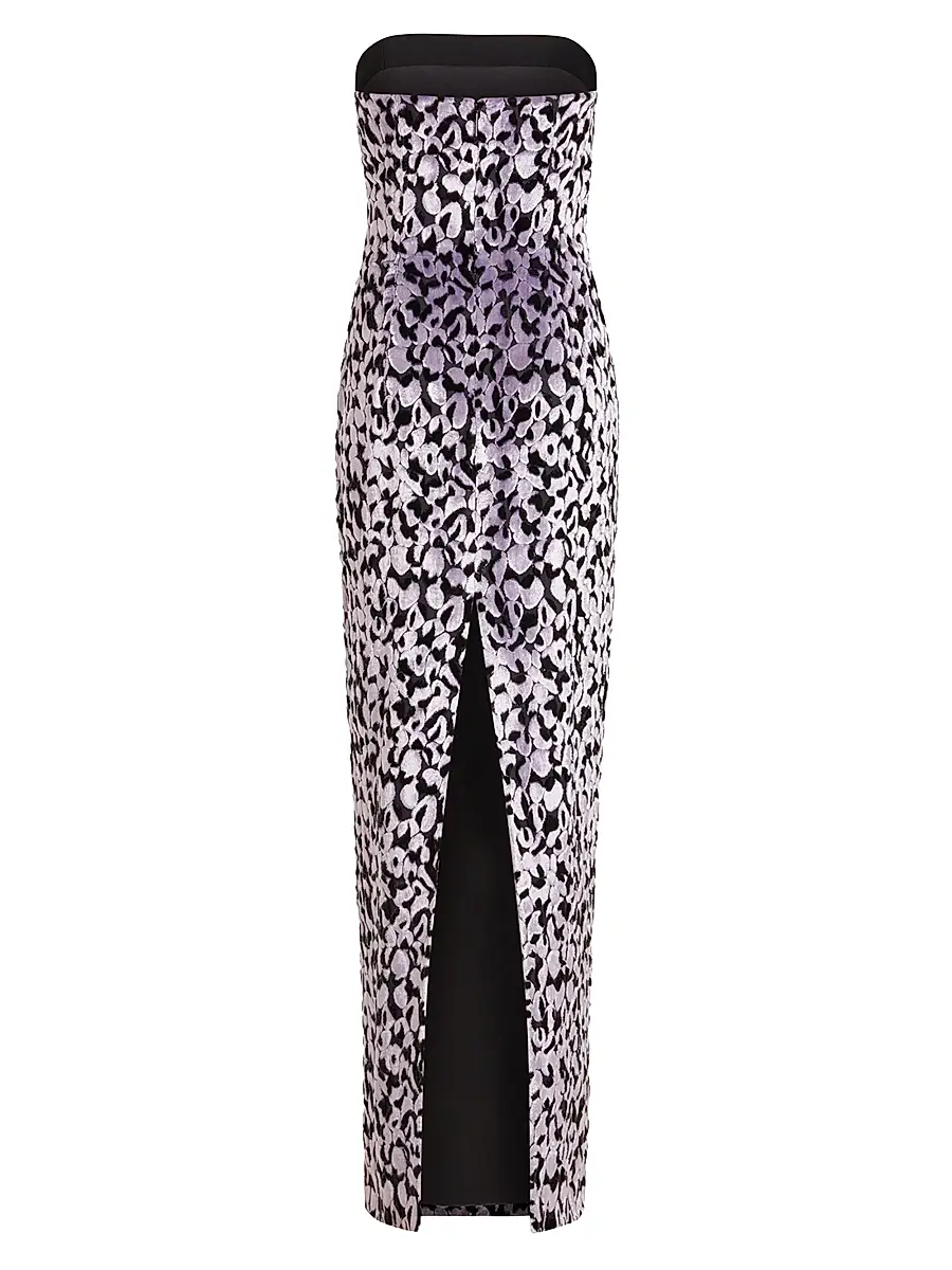 16Arlington Women's Minelli Embroidered Column Gown | Thumbnail 2 16Arlington Women's Minelli Embroidered Column Gown | Thumbnail 2