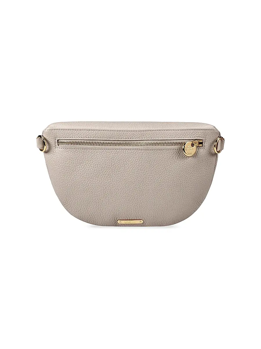 GiGi New York Women's Beck Pebbled Leather Sling Bag - Beechwood | Thumbnail 4 GiGi New York Women's Beck Pebbled Leather Sling Bag - Beechwood | Thumbnail 4