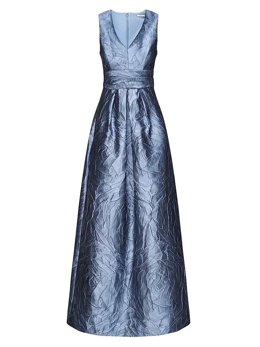 Women's Mariah Jacquard Textured Gown Women's Mariah Jacquard Textured Gown