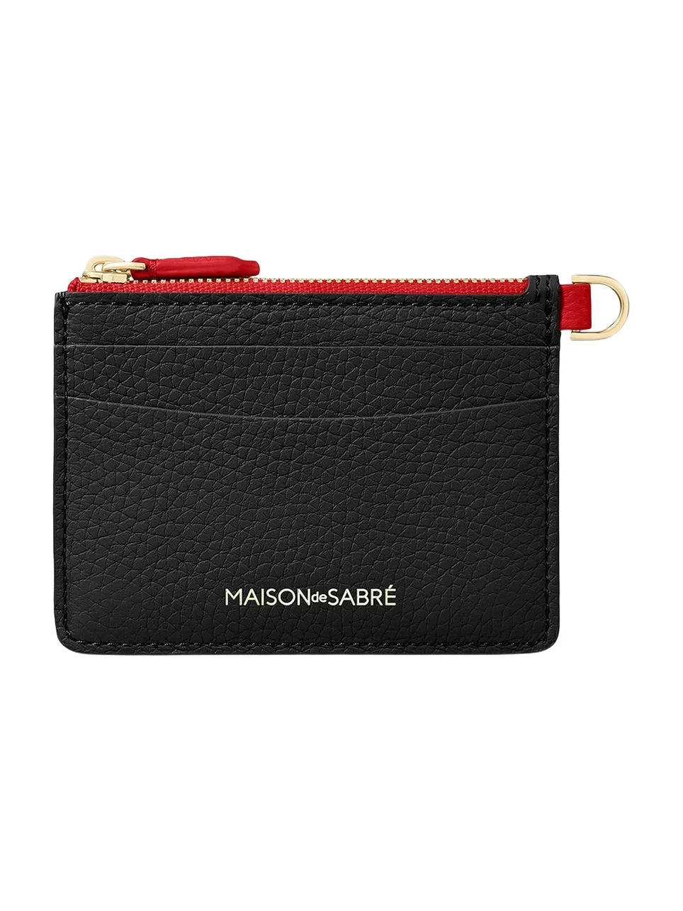 Women's Leather Zipped Card Pouch