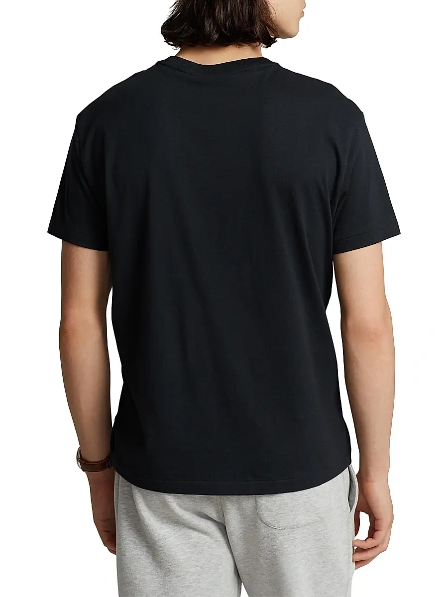 Polo Ralph Lauren Men's Jersey Crewneck Classic-Fit T-Shirt | Thumbnail 4 Polo Ralph Lauren Men's Jersey Crewneck Classic-Fit T-Shirt | Thumbnail 4
