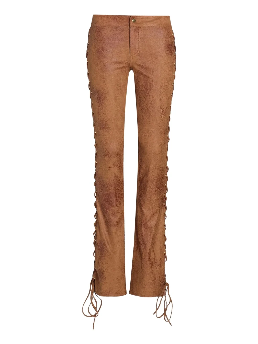 Women's Lace-Up Side Skinny Pants Women's Lace-Up Side Skinny Pants