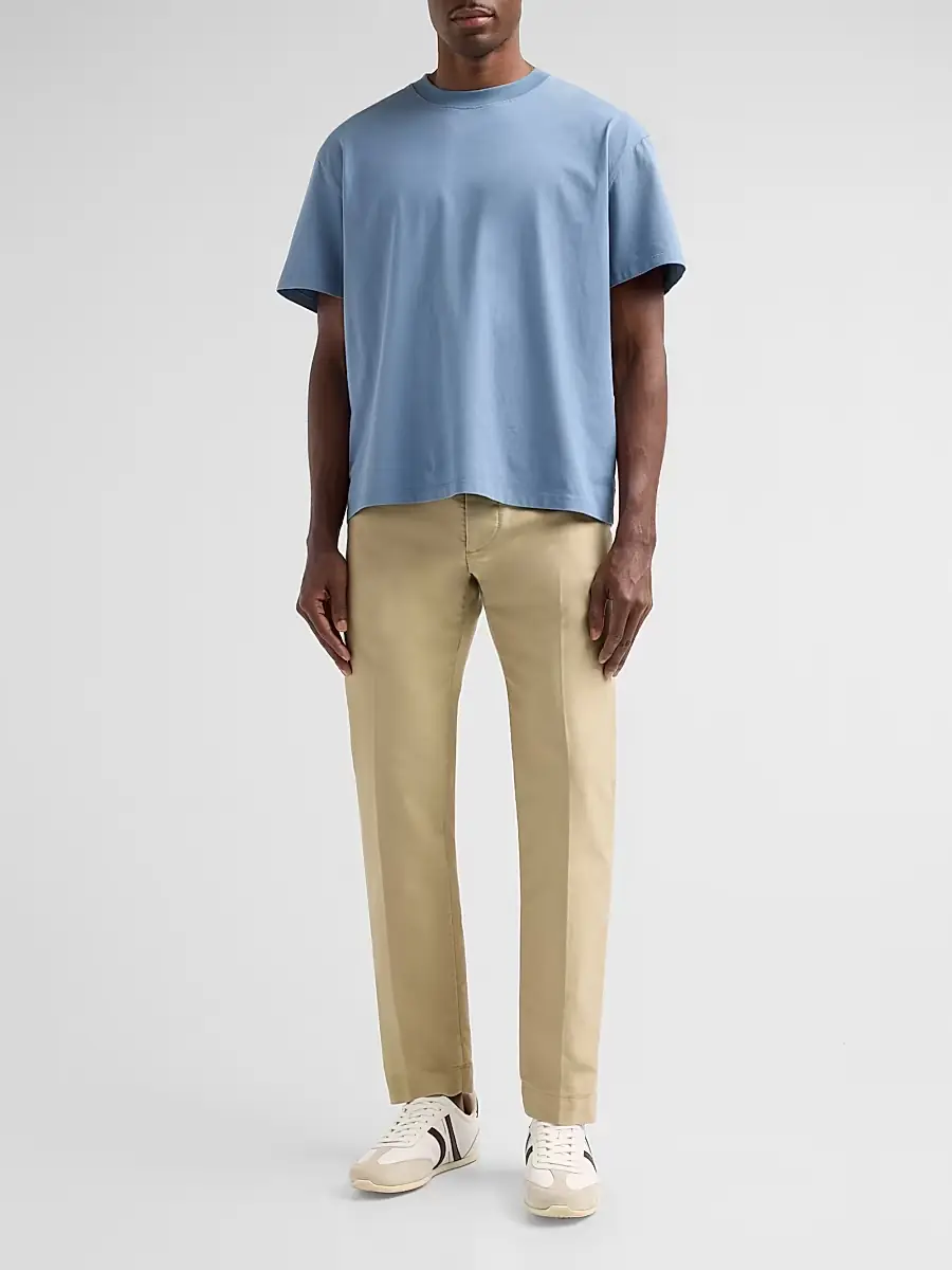 Nahmias Men's Daydreaming Logo-Appliqué Cotton Boxy T-Shirt | Thumbnail 2 Nahmias Men's Daydreaming Logo-Appliqué Cotton Boxy T-Shirt | Thumbnail 2