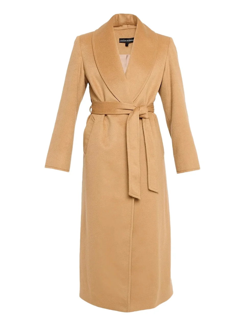 Sofia Cashmere Women's Cashmere Shawl-Collar Coat