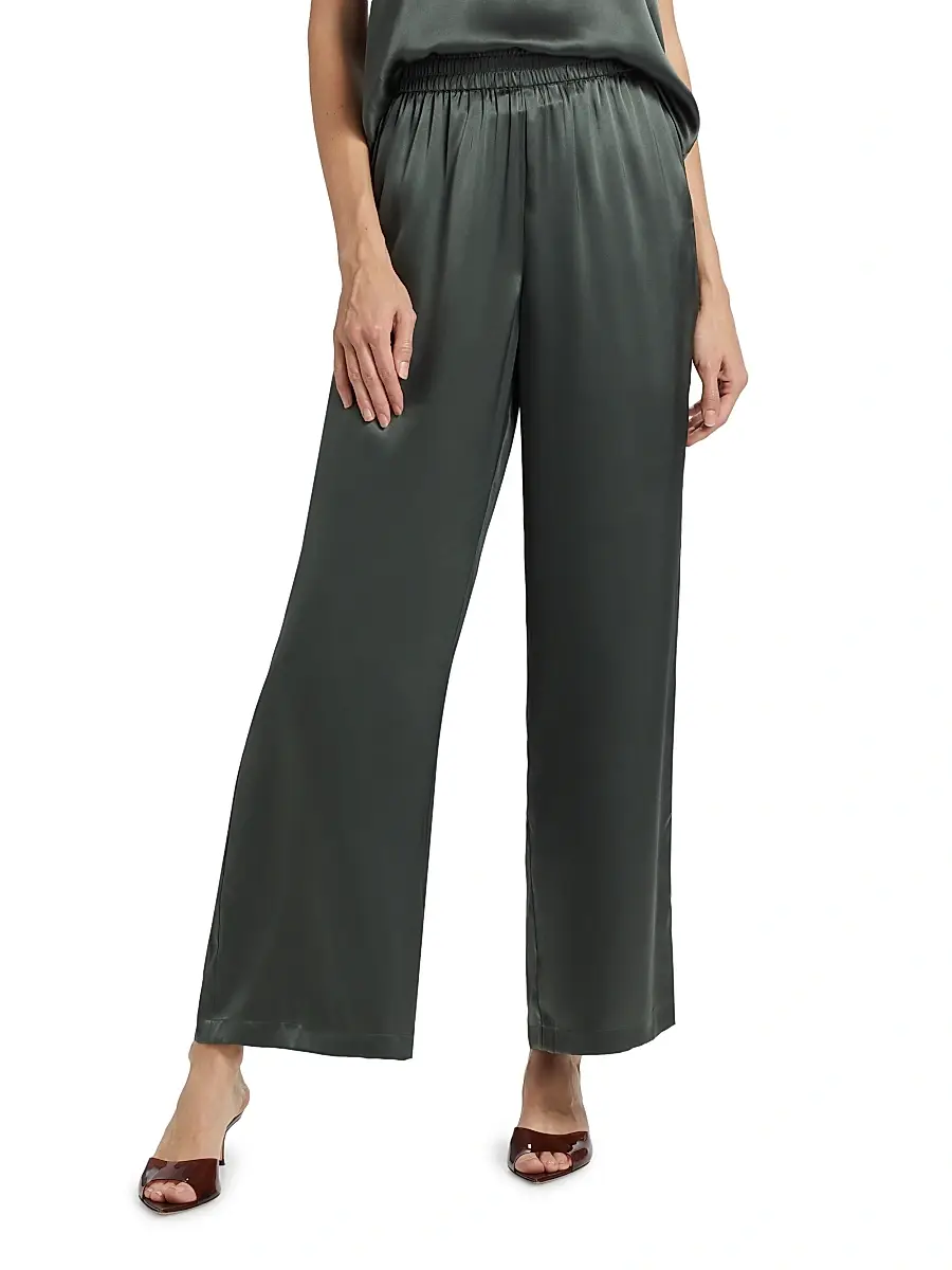 Cami NYC Women's Bleecker Silk Wide-Leg Pants | Thumbnail 3 Cami NYC Women's Bleecker Silk Wide-Leg Pants | Thumbnail 3