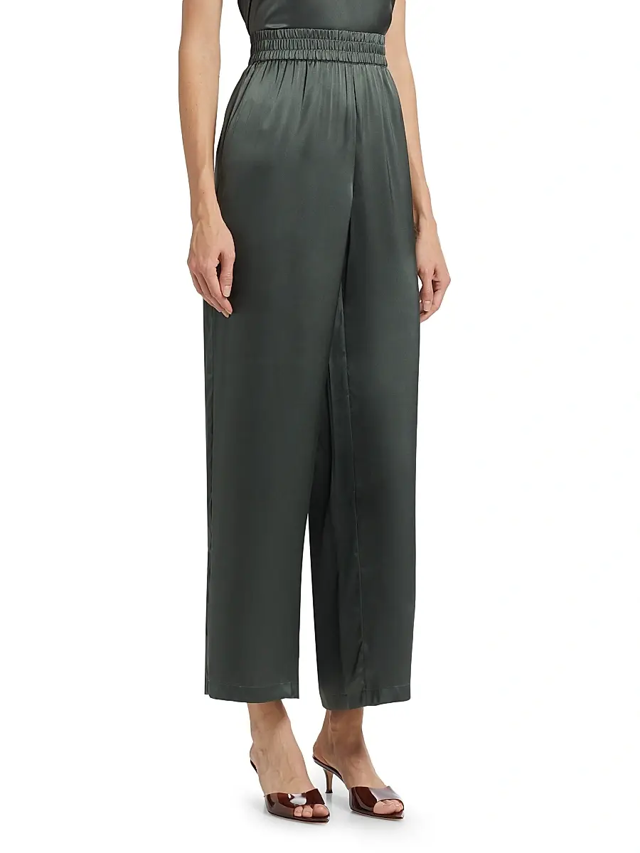 Cami NYC Women's Bleecker Silk Wide-Leg Pants | Thumbnail 4 Cami NYC Women's Bleecker Silk Wide-Leg Pants | Thumbnail 4