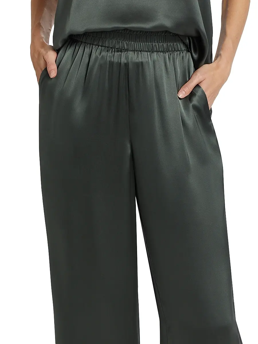 Cami NYC Women's Bleecker Silk Wide-Leg Pants | Thumbnail 6 Cami NYC Women's Bleecker Silk Wide-Leg Pants | Thumbnail 6