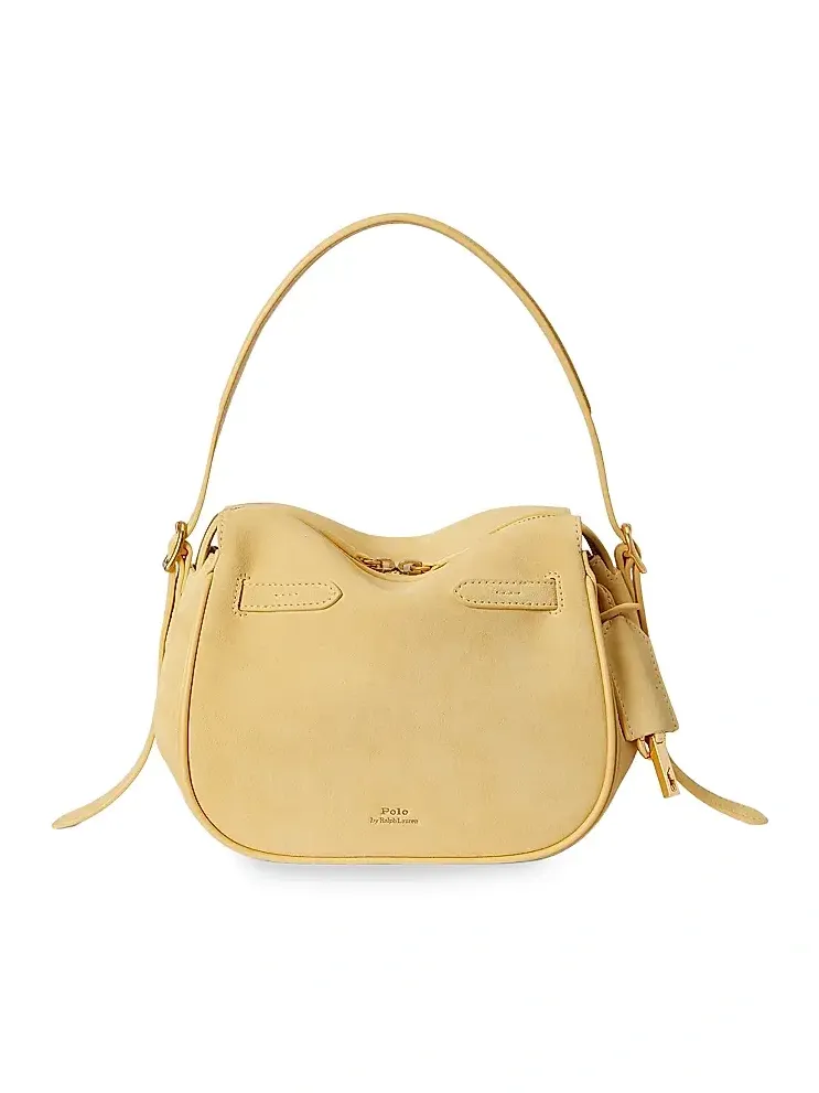Women's Polo ID Mini Suede Satchel Women's Polo ID Mini Suede Satchel