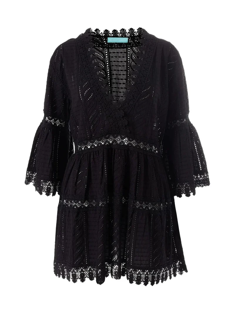 Women's Victoria Broderie Anglaise Tiered Minidress Women's Victoria Broderie Anglaise Tiered Minidress