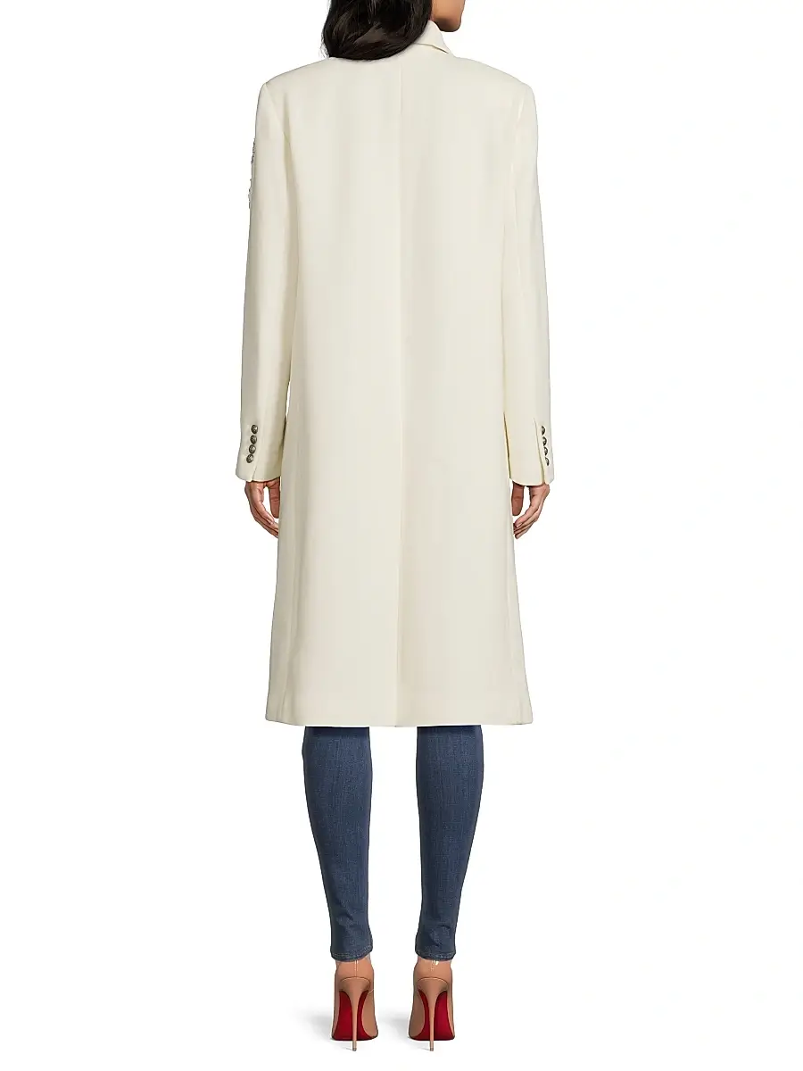 Kobi Halperin Women's Mayer Double-Faced Wool Double-Breasted Coat | Thumbnail 5