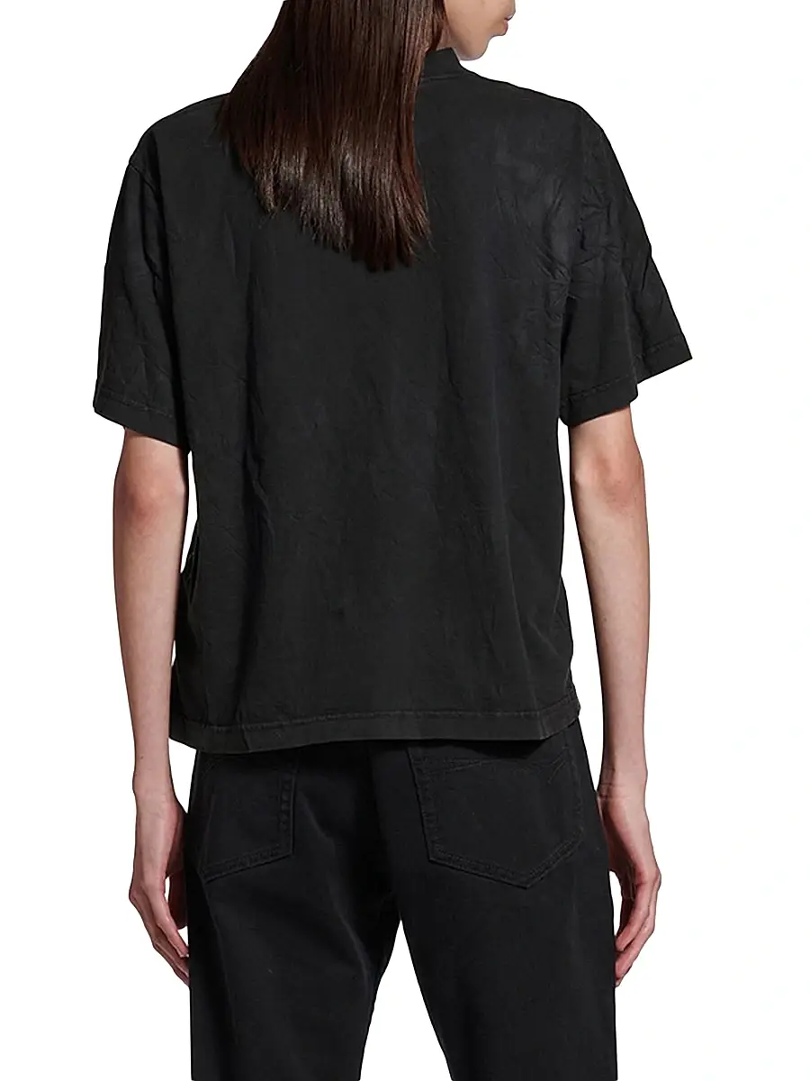 Balenciaga Women's Kittycat Medium Fit T-Shirt | Thumbnail 5