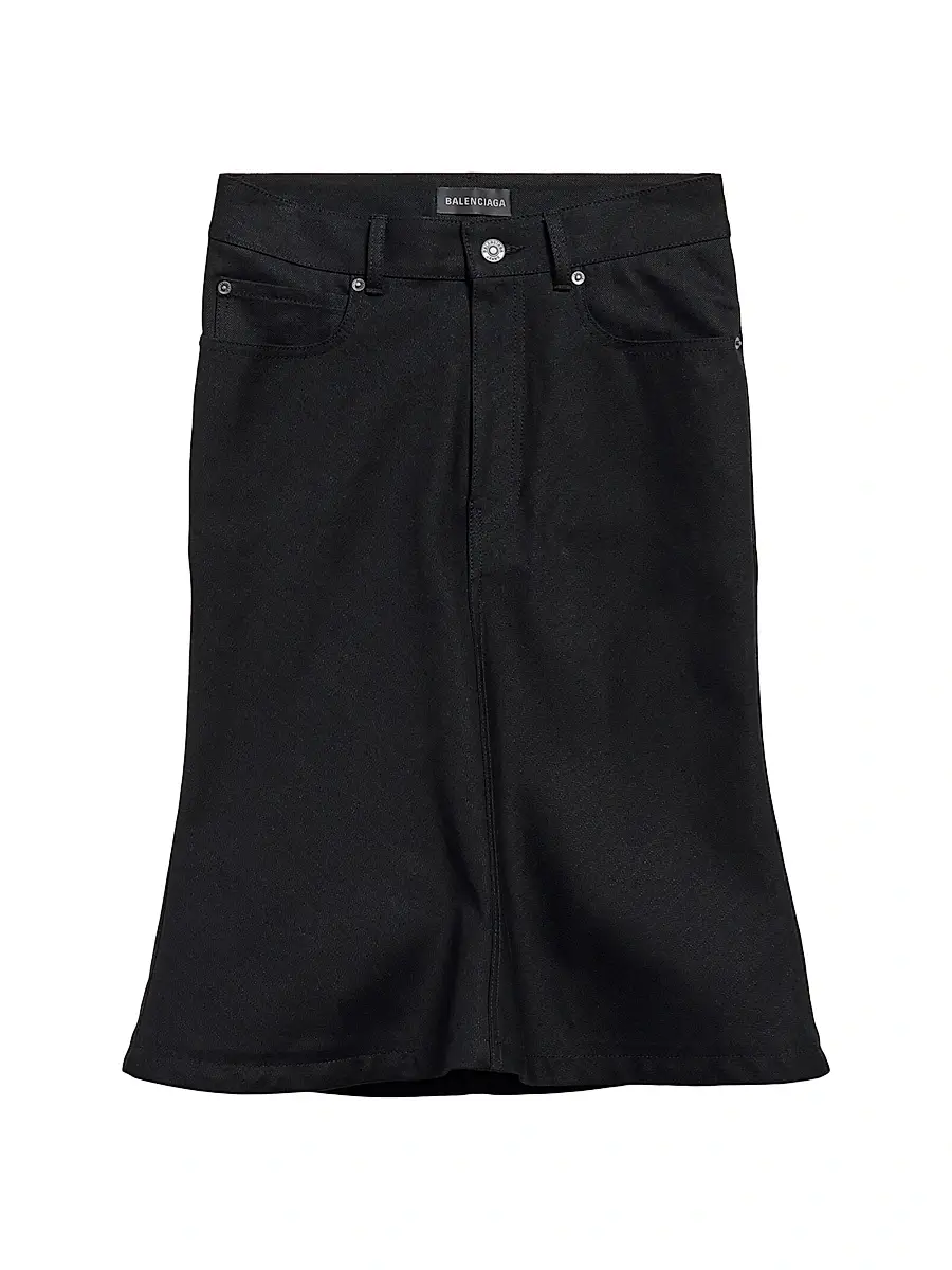 Balenciaga Women's Godet Midi Skirt | Image 1 Balenciaga Women's Godet Midi Skirt | Image 1