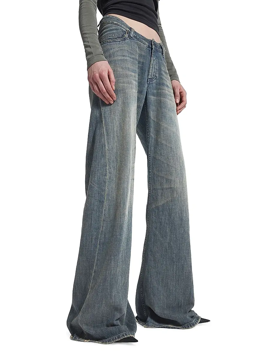 Balenciaga Women's Curved Waist Pants | Thumbnail 4 Balenciaga Women's Curved Waist Pants | Thumbnail 4
