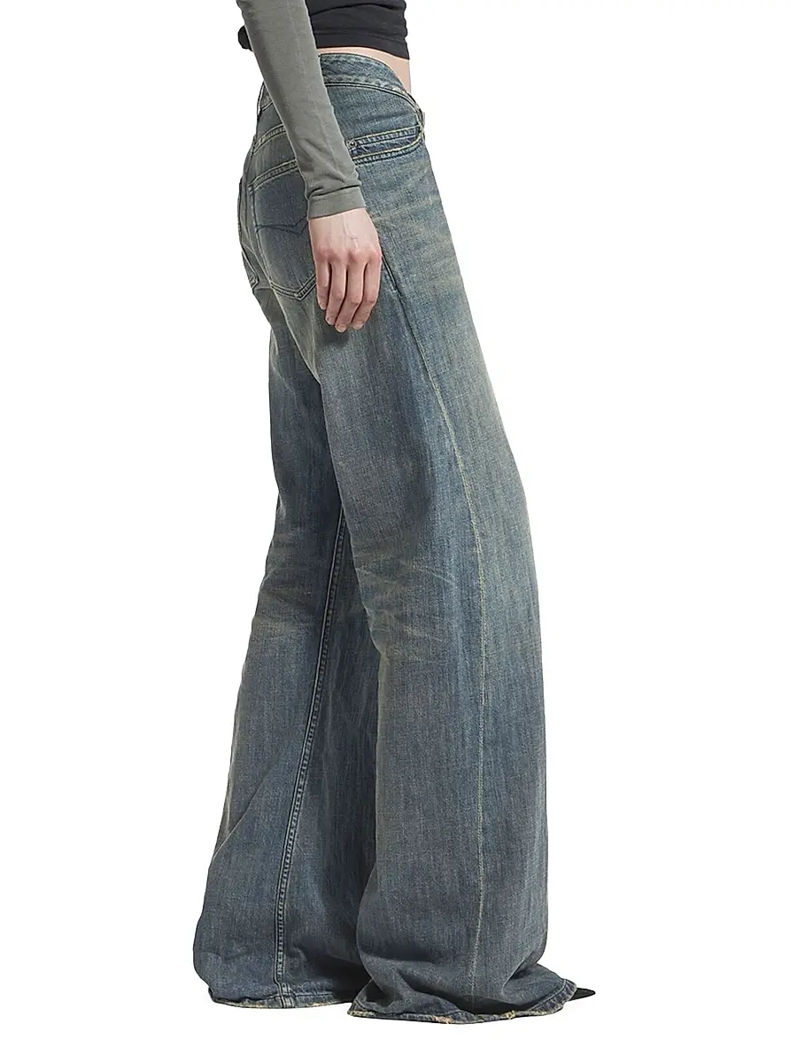 Balenciaga Women's Curved Waist Pants | Thumbnail 5 Balenciaga Women's Curved Waist Pants | Thumbnail 5