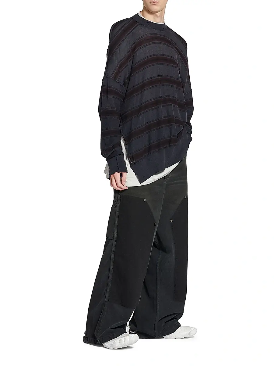 Balenciaga Men's Layered Sweater | Thumbnail 2