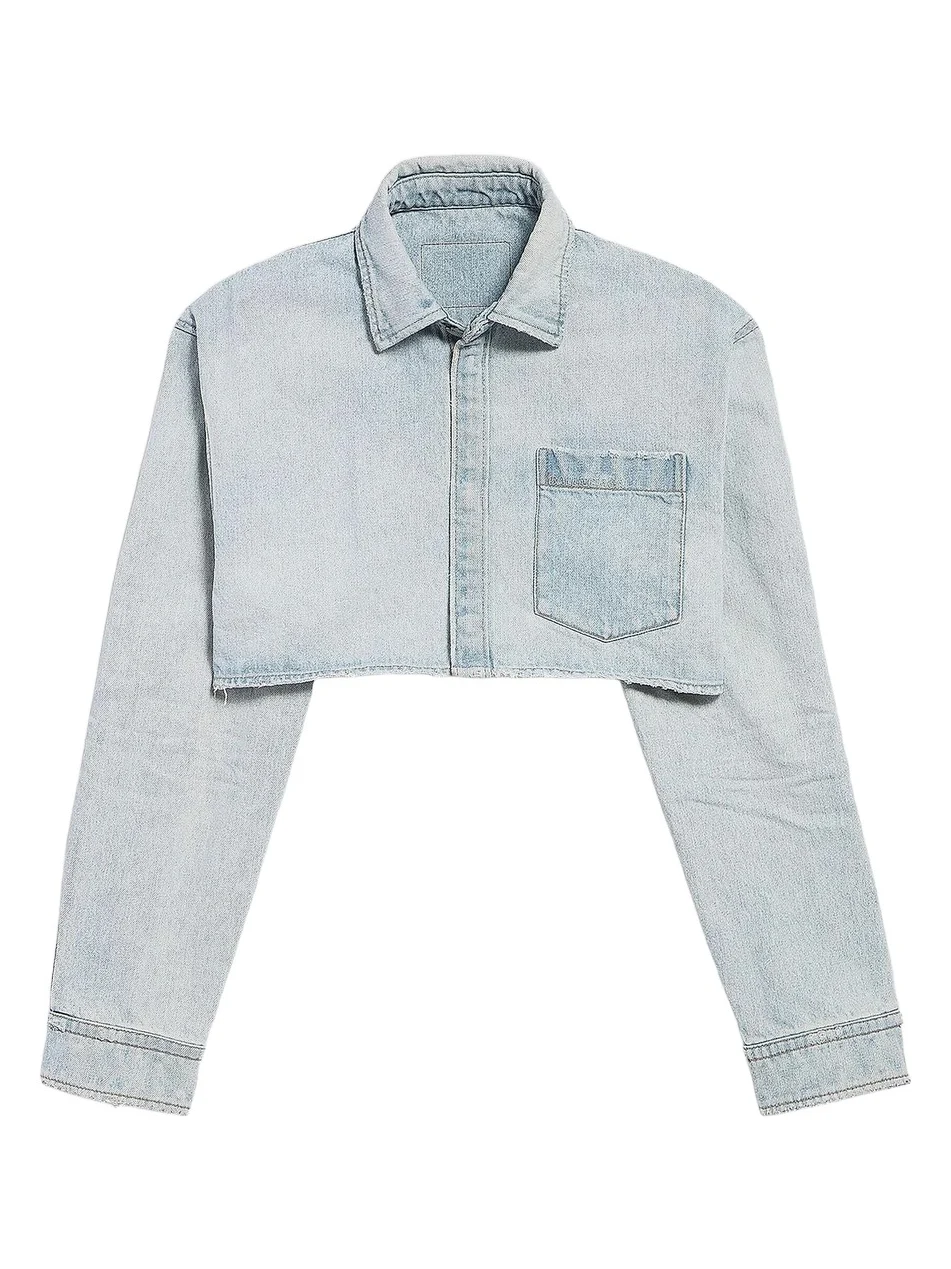 Balenciaga Women's Cropped Shirt