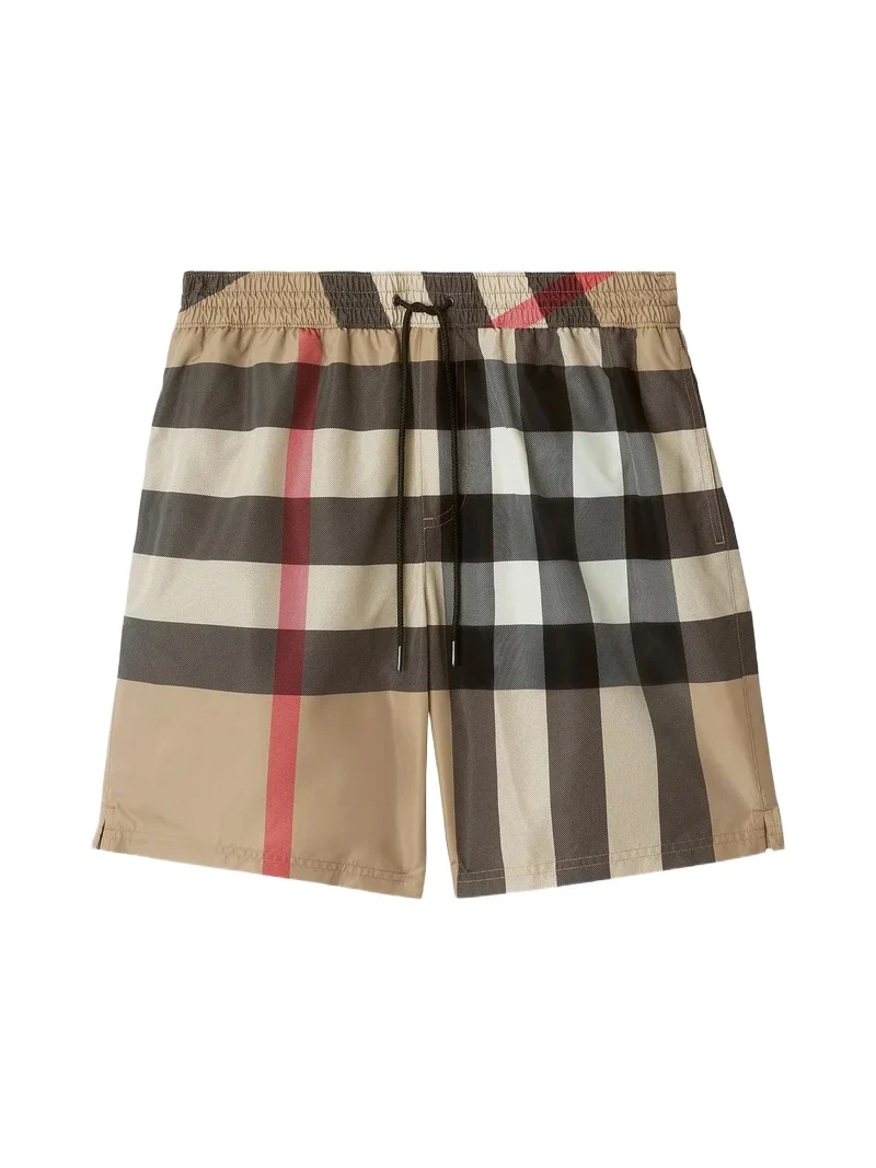 Burberry Men's Check Swim Shorts