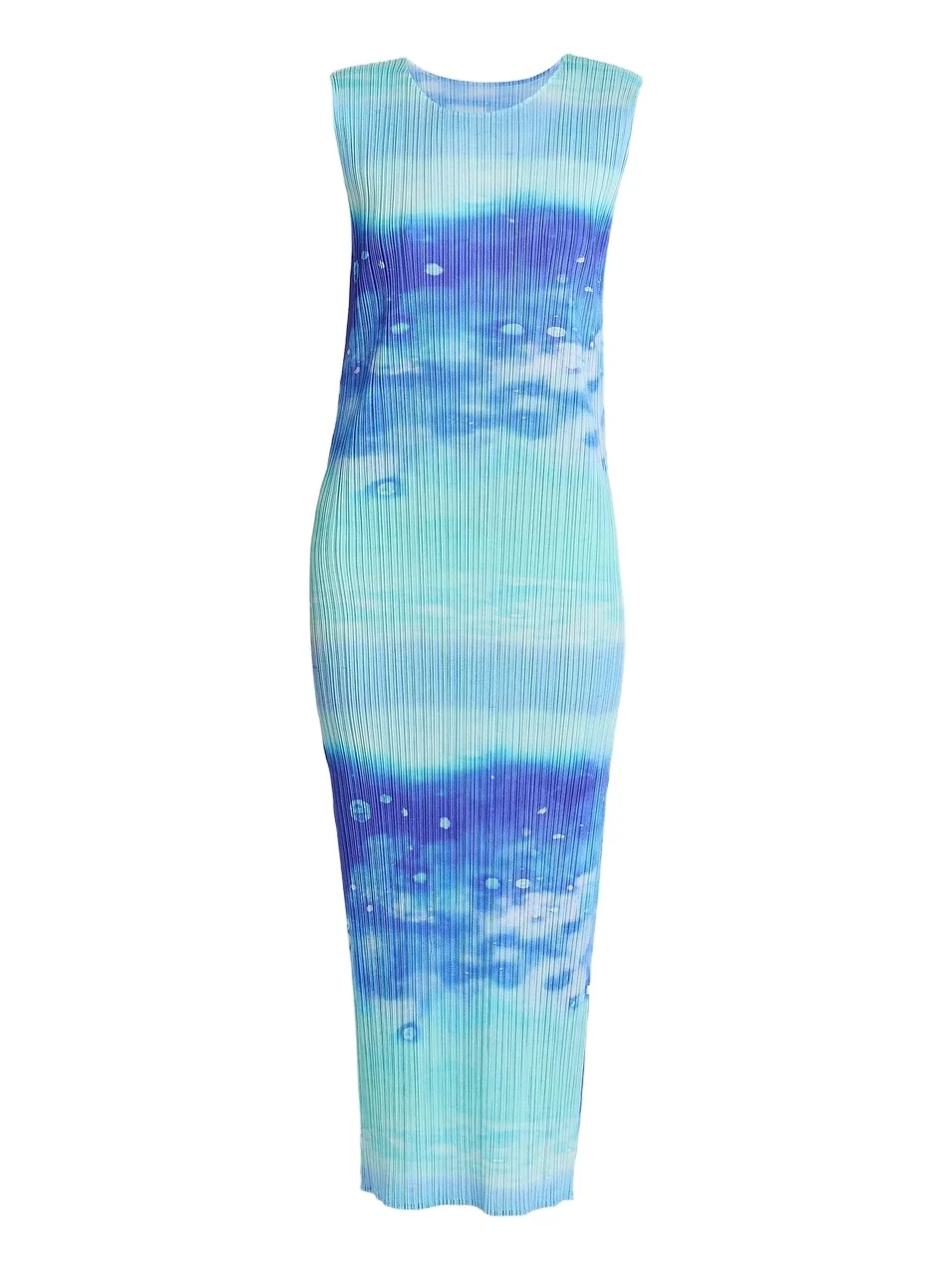 Women's Sea Bubble Plissé Midi-Dress