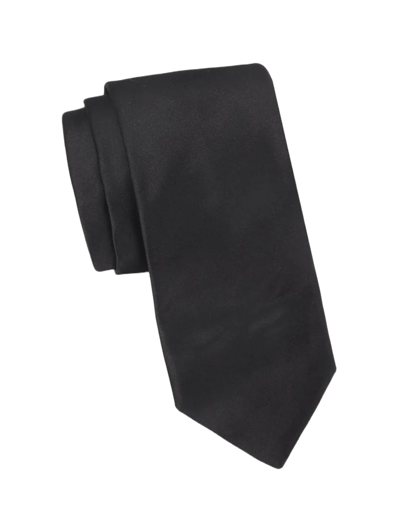 Canali Men's Solid Silk Necktie