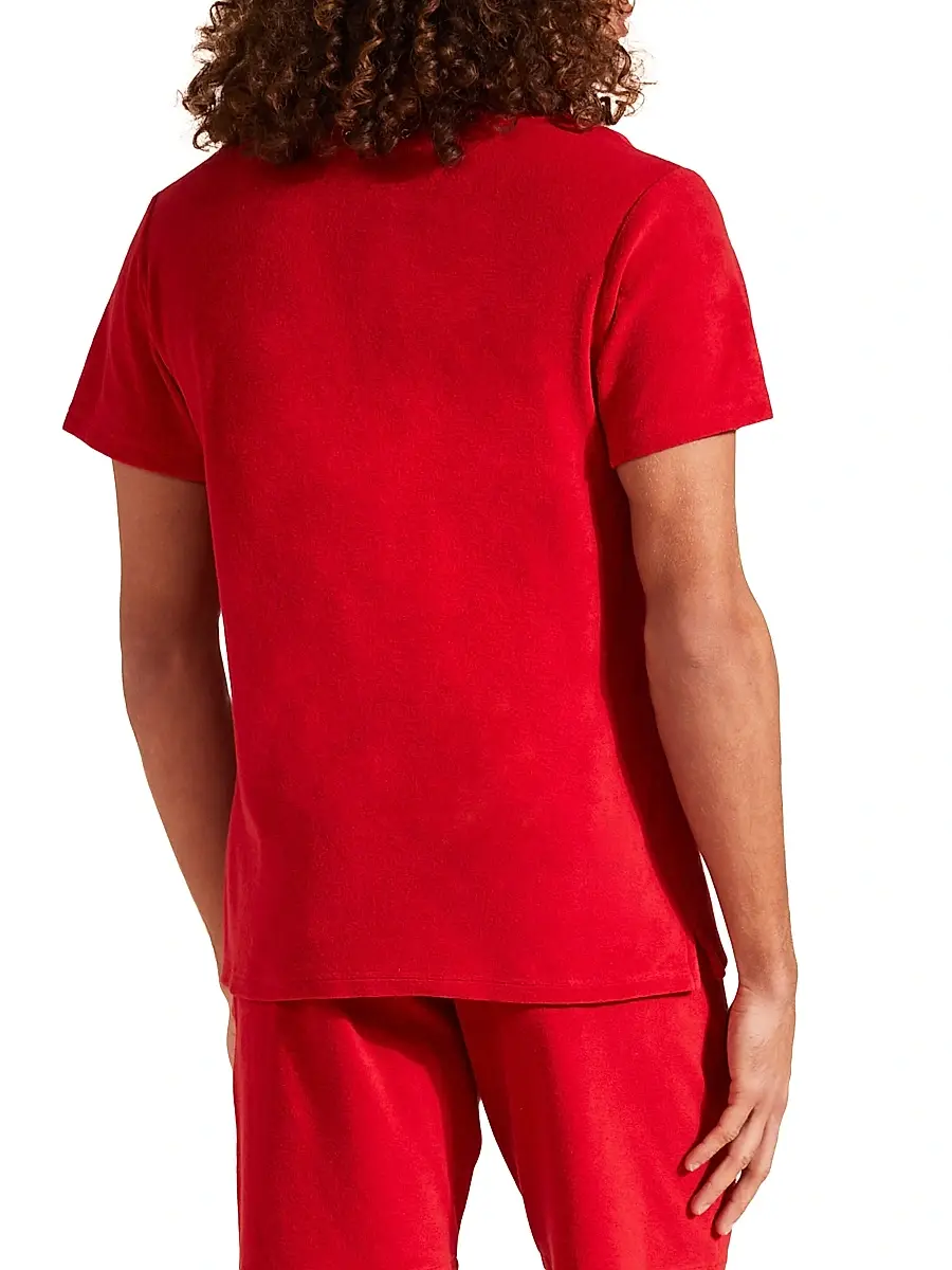 Vilebrequin Men's Organic Cotton Terry Button-Up | Thumbnail 5 Vilebrequin Men's Organic Cotton Terry Button-Up | Thumbnail 5