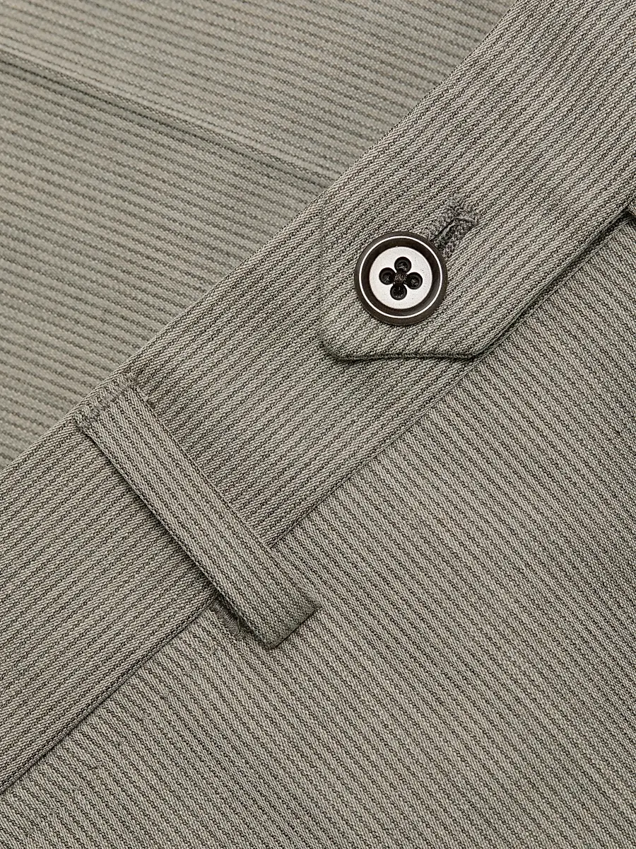 Emporio Armani Men's Flat Front Wool Trousers | Thumbnail 7 Emporio Armani Men's Flat Front Wool Trousers | Thumbnail 7