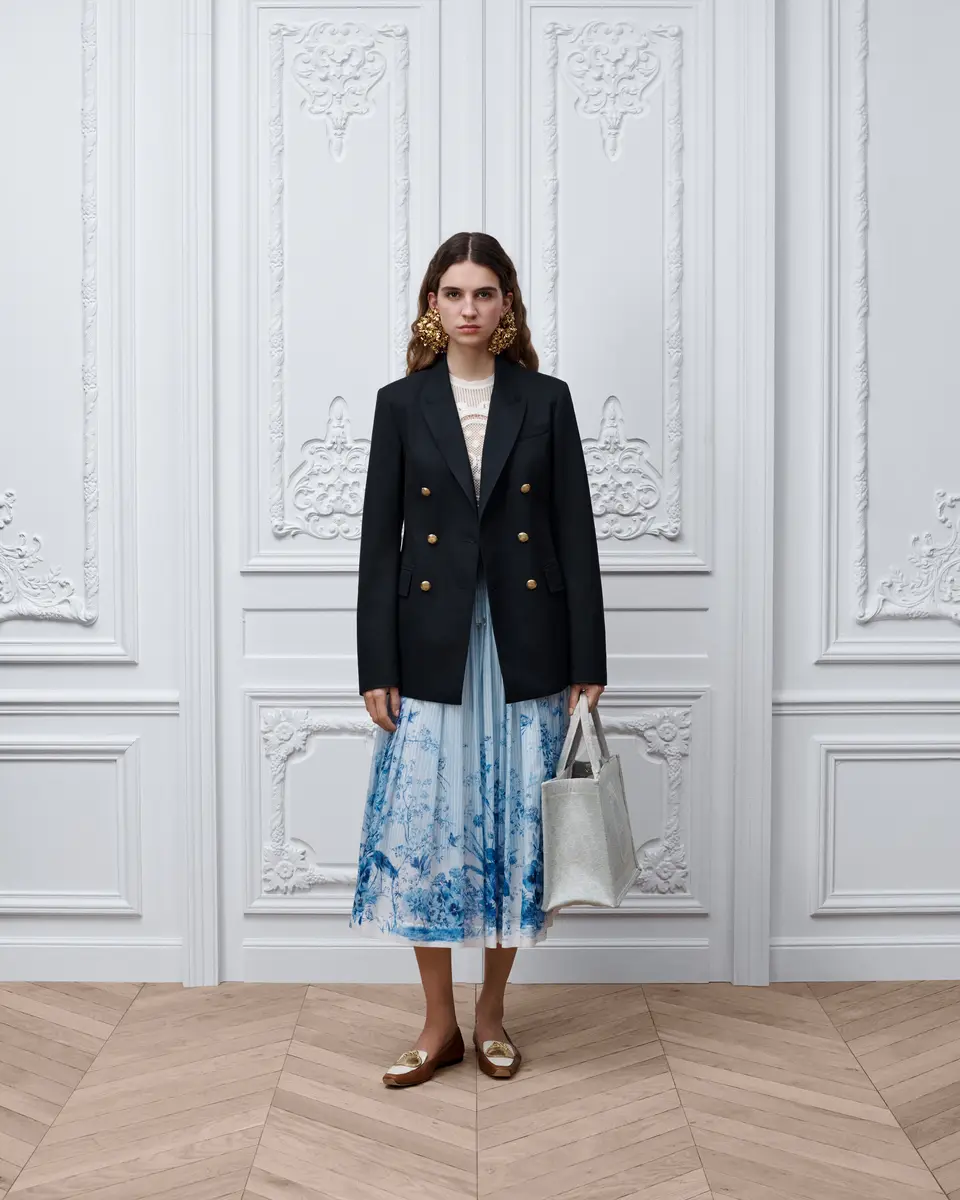 Dior Dioriviera Mid-Length Flared Skirt | Thumbnail 3 Dior Dioriviera Mid-Length Flared Skirt | Thumbnail 3