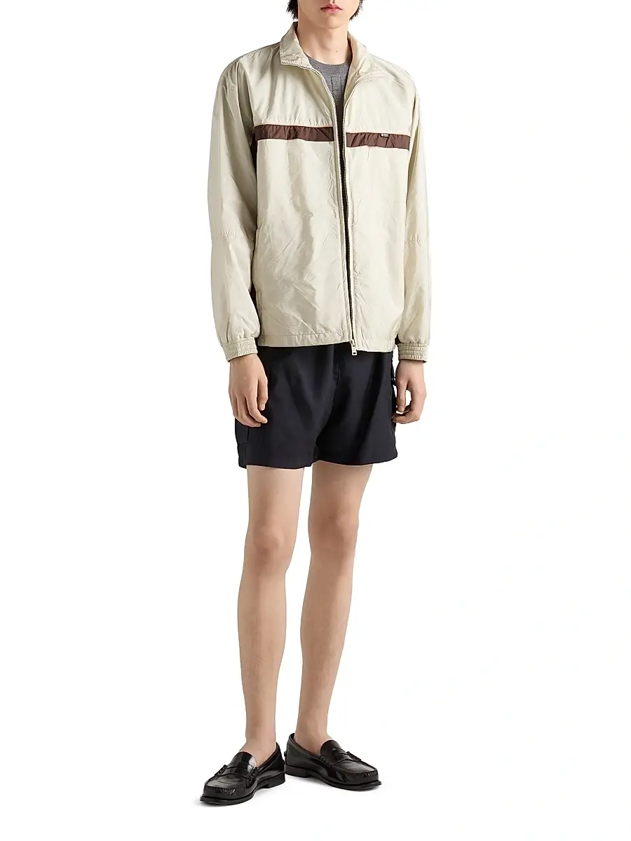 Prada Men's Mohair Wool Shorts | Thumbnail 2 Prada Men's Mohair Wool Shorts | Thumbnail 2