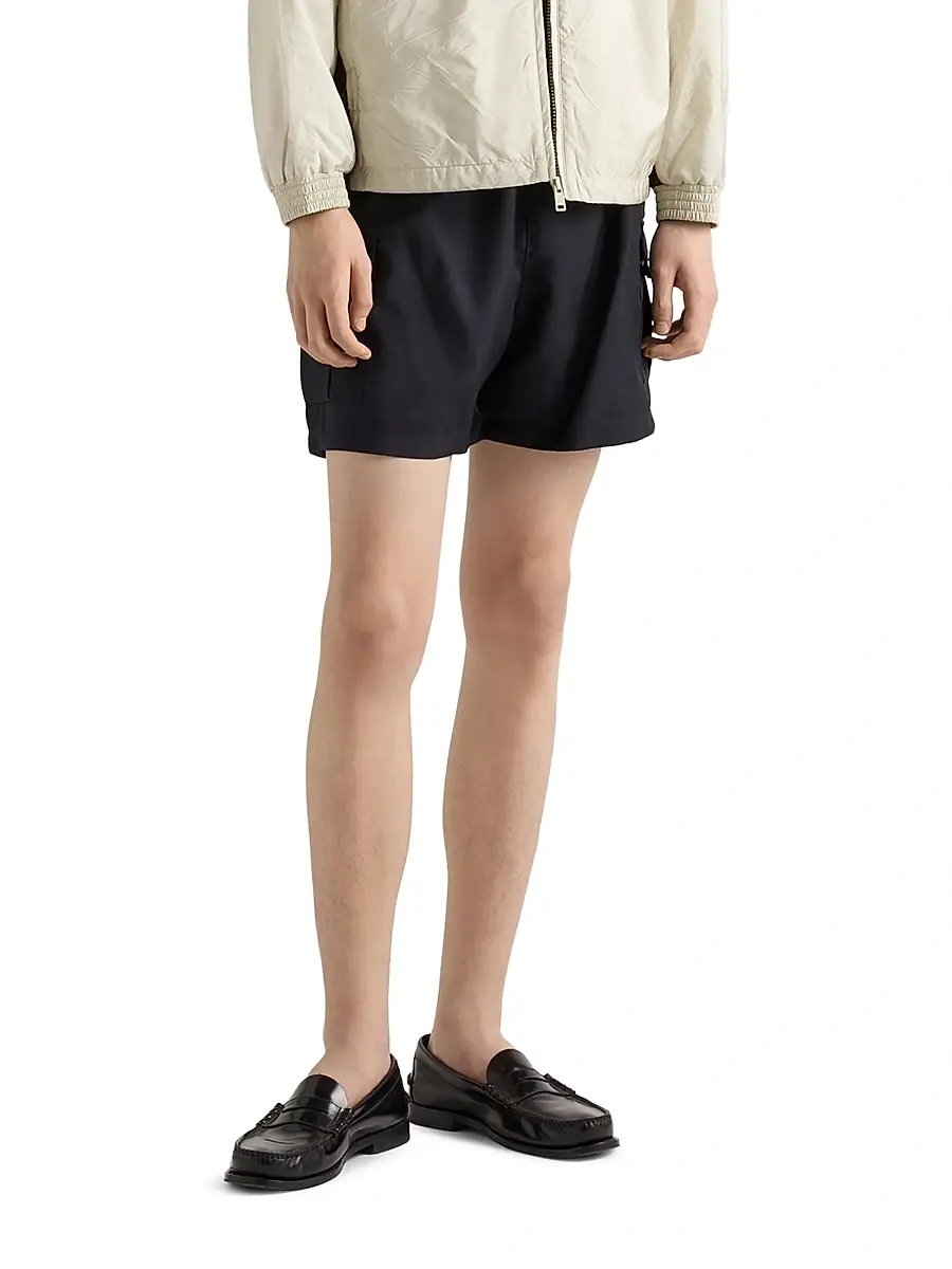 Prada Men's Mohair Wool Shorts | Thumbnail 3 Prada Men's Mohair Wool Shorts | Thumbnail 3