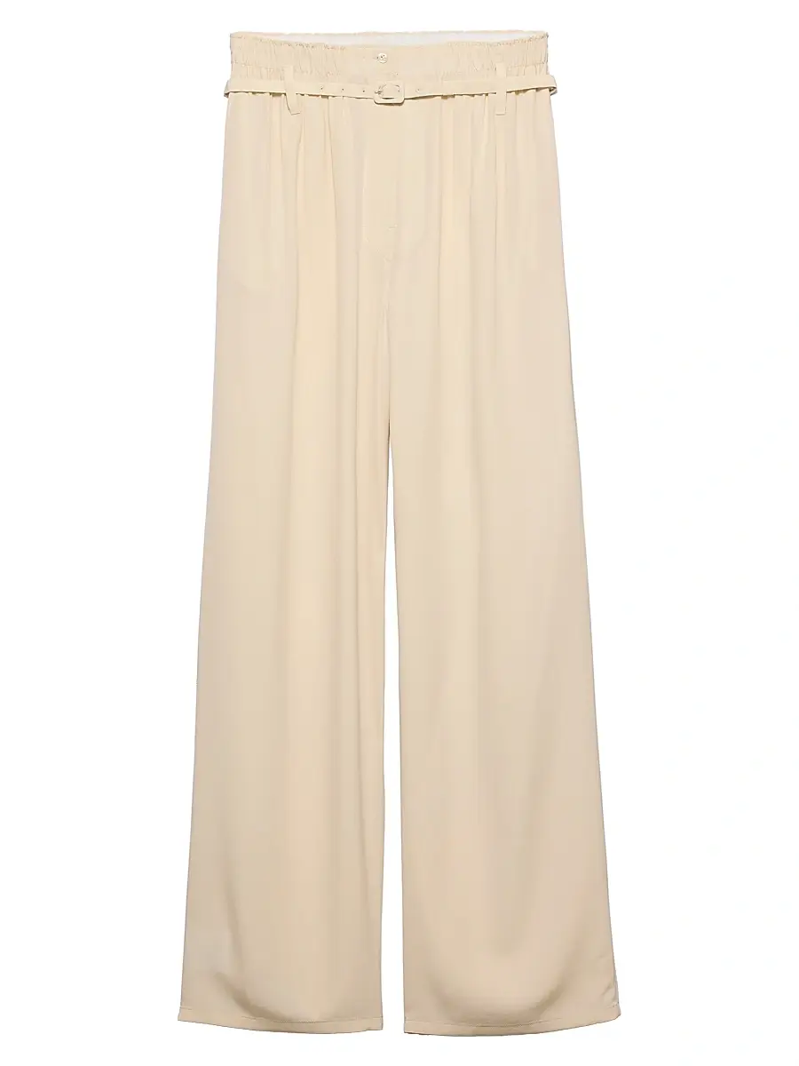 Prada Women's Silk Marocain Pants | Image 1 Prada Women's Silk Marocain Pants | Image 1