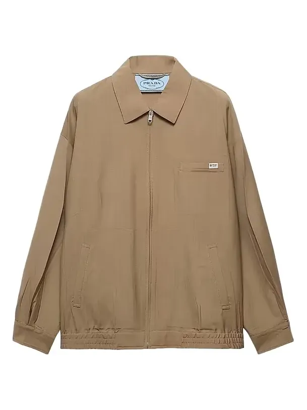 Women's Mohair Wool Blouson Jacket