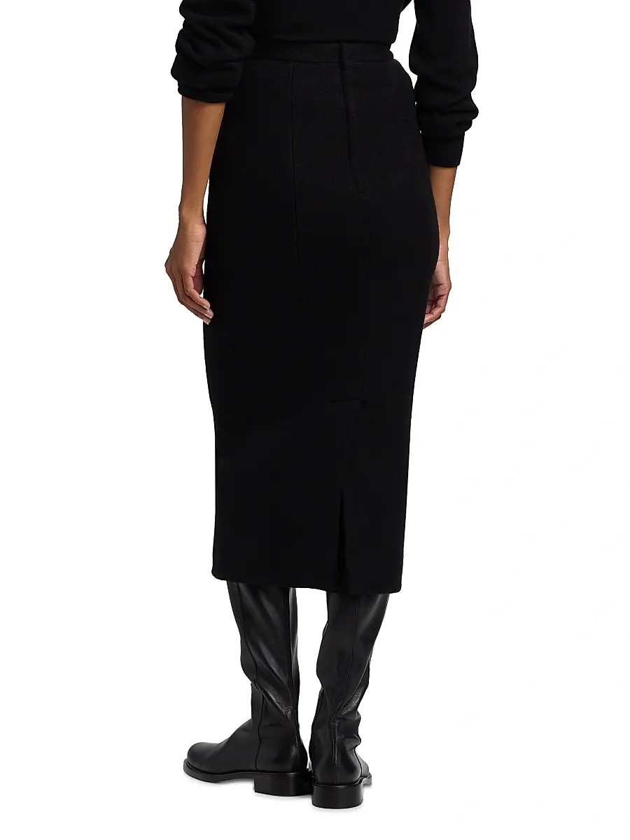 Dolce & Gabbana Women's Wool Pencil Midi-Skirt | Thumbnail 5 Dolce & Gabbana Women's Wool Pencil Midi-Skirt | Thumbnail 5