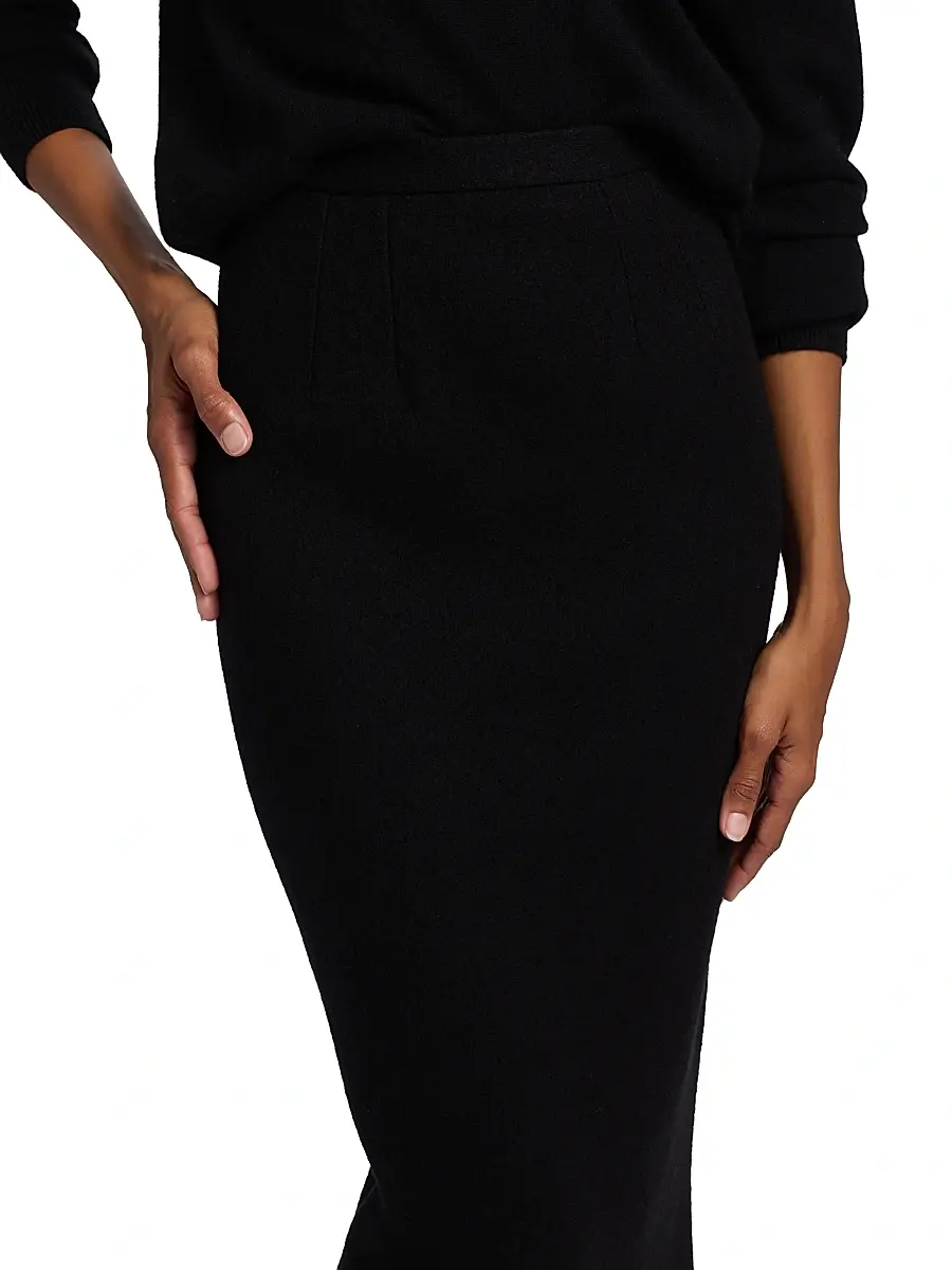 Dolce & Gabbana Women's Wool Pencil Midi-Skirt | Thumbnail 6 Dolce & Gabbana Women's Wool Pencil Midi-Skirt | Thumbnail 6