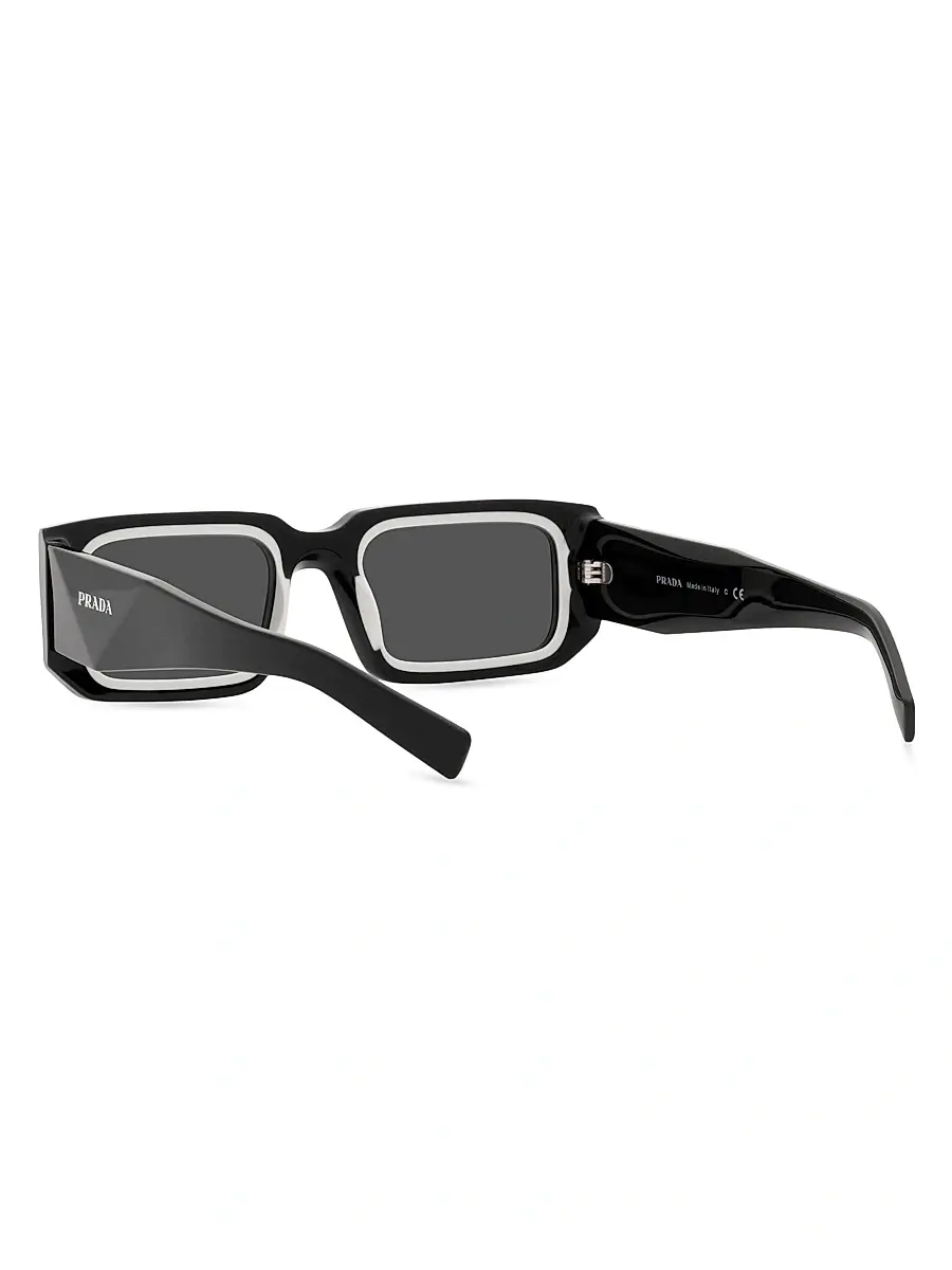 Prada Men's 06YS 53MM Solid Sunglasses | Thumbnail 4 Prada Men's 06YS 53MM Solid Sunglasses | Thumbnail 4