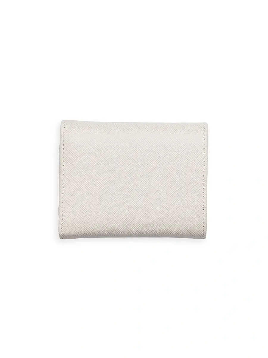 Prada Women's Saffiano Leather Wallet - Beige Khaki | Thumbnail 3 Prada Women's Saffiano Leather Wallet - Beige Khaki | Thumbnail 3